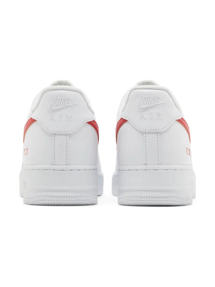 Supreme x Air Force 1 Low 'Box Logo - Speed ​​Red' Shanghai Exclusive