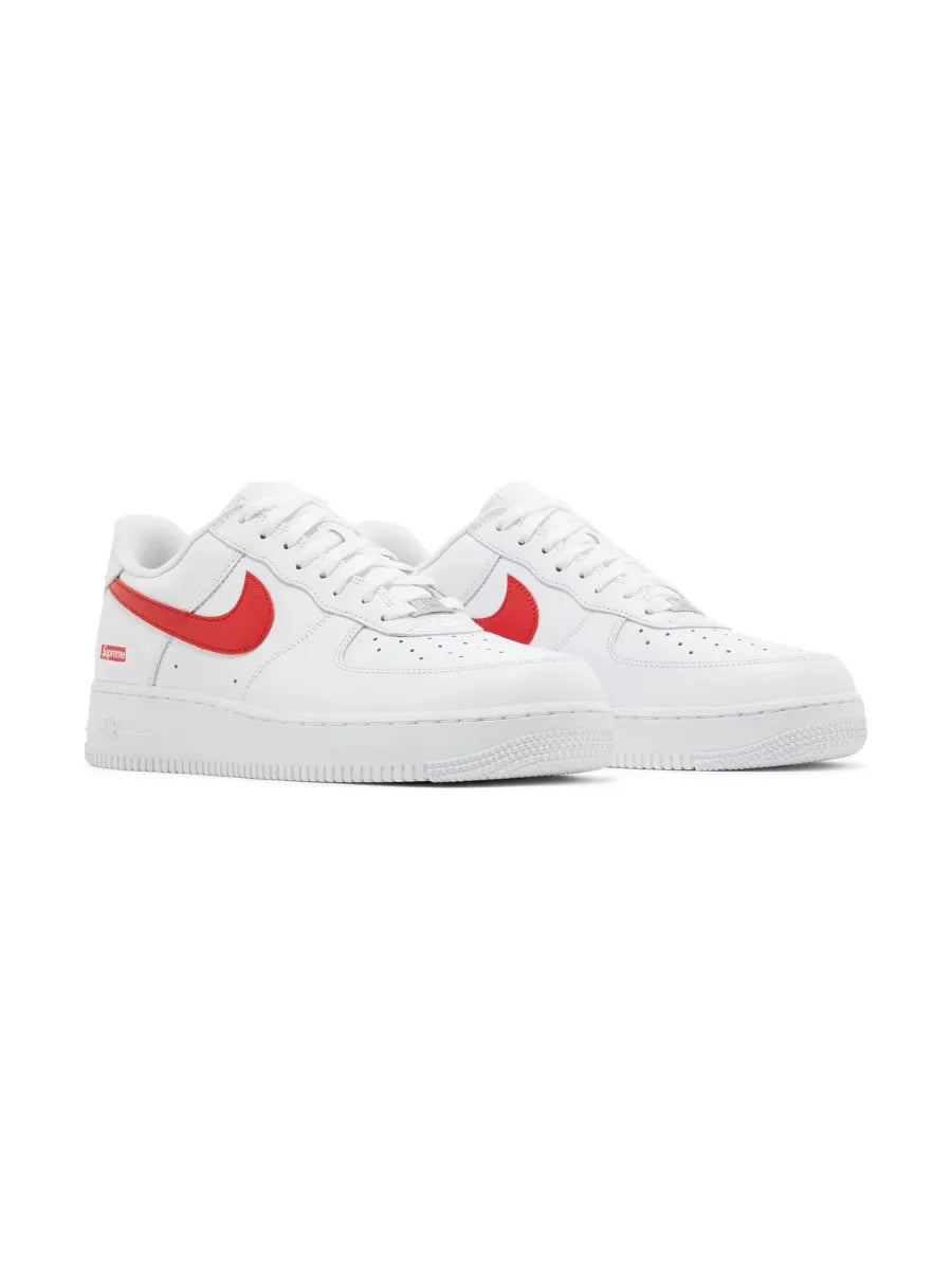 Supreme x Air Force 1 Low 'Box Logo - Speed ​​Red' Shanghai Exclusive