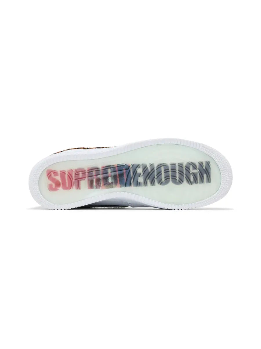 Supreme x GOODENOUGH x Air Force 1 Low 'White Cheetah Print'