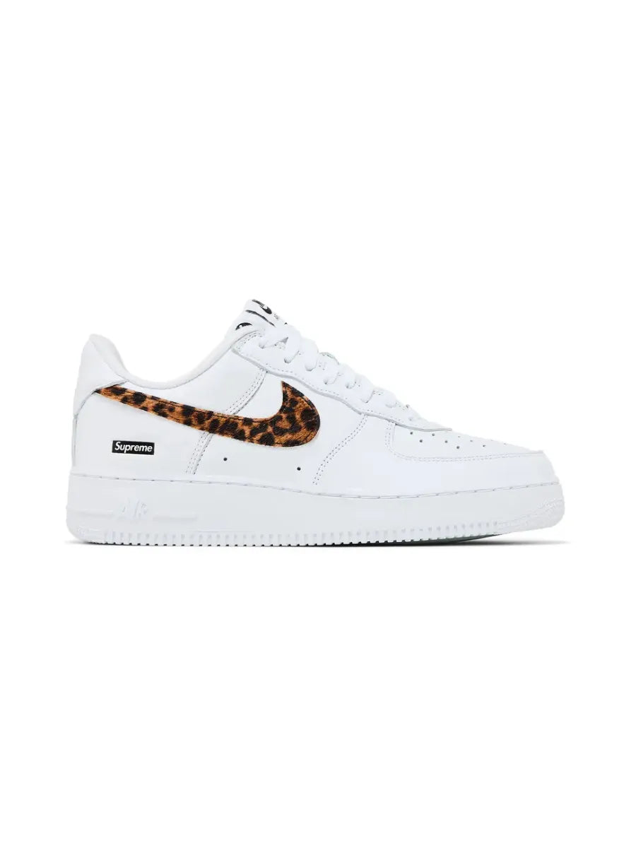 Supreme x GOODENOUGH x Air Force 1 Low 'White Cheetah Print'