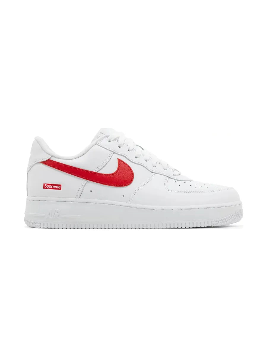 Supreme x Air Force 1 Low 'Box Logo - Speed ​​Red' Shanghai Exclusive