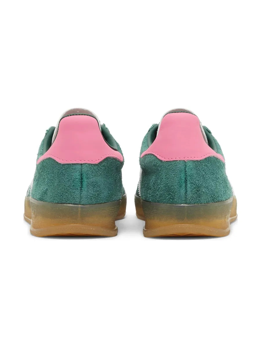 Wmns Gazelle Indoor 'Collegiate Green Pink'