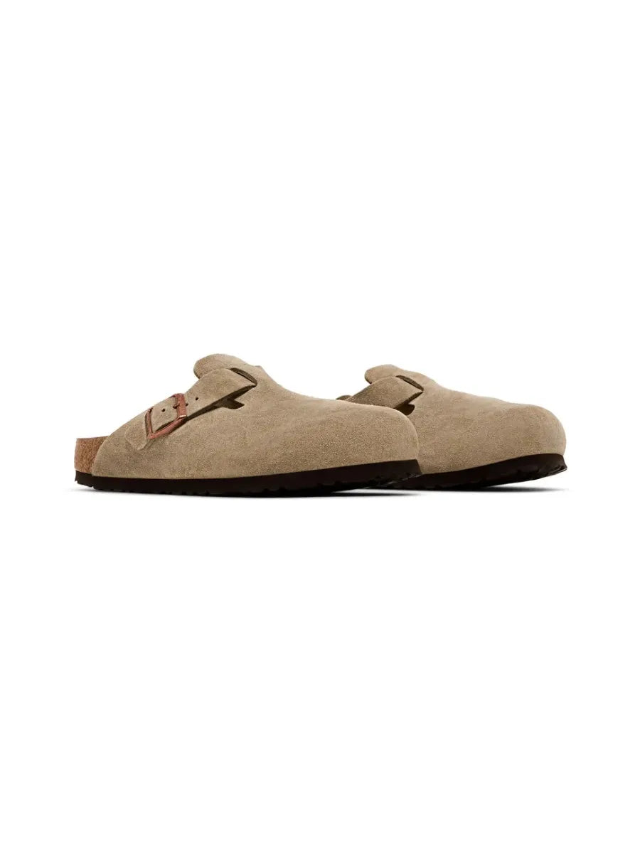 Boston Soft Footbed Suede Narrow Fit 'Taupe'