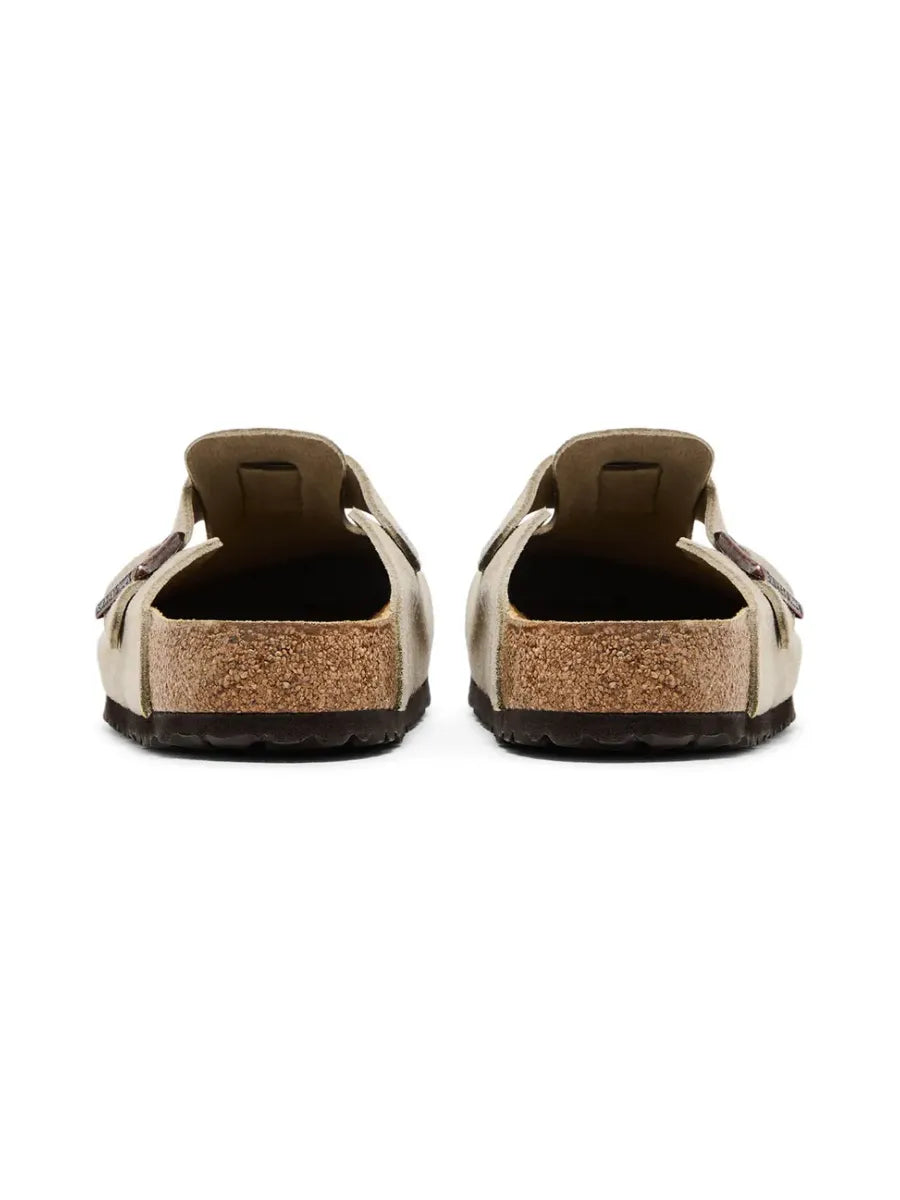 Boston Suede Leather 'Taupe'